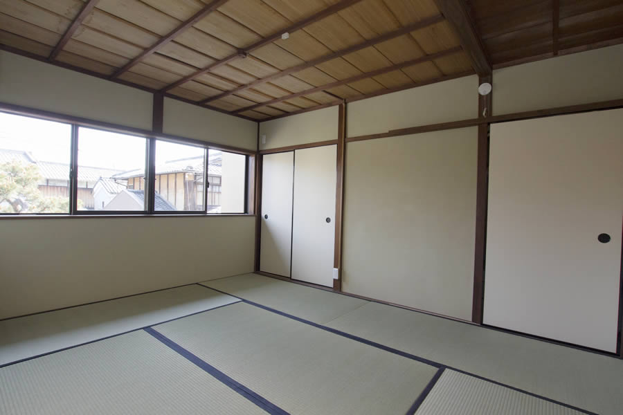 京町家 伝統工法の再生リノベーション 和室